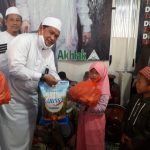 Sambut Bulan Suci Ramadhan, DK HILMI-FPI Makassar Bagikan Paket Sembako