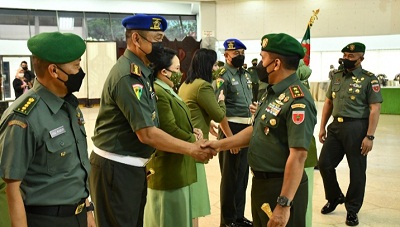 Gerbong PJU Kodam Hasanuddin Berganti, Ini Pesan Pangdam