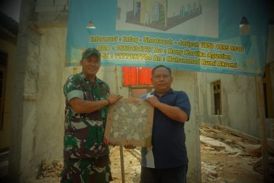 Peduli Warga Sekitar, Group 3 Kopassus Bantu Pembangunan Musala Al'Alliy Ciracas