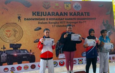 Danwingko II Kopasgat Buka Kejuaraan Karate Tako Sulsel 2024